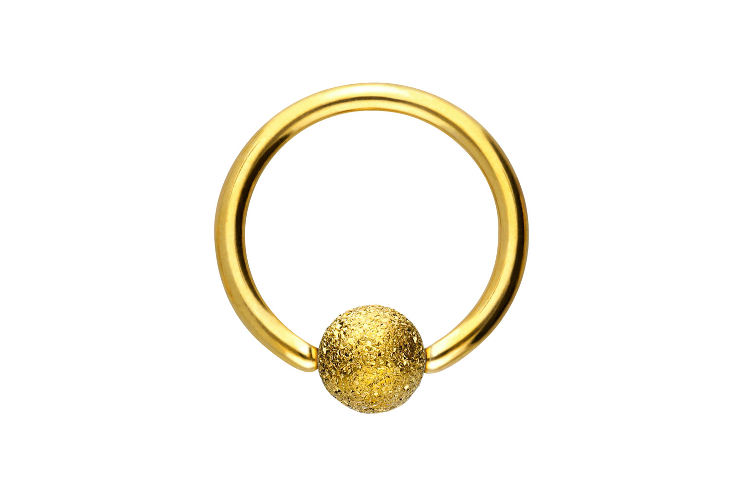 Chirurgenstahl Klemmkugelring Piercing DIAMANTOPTIK